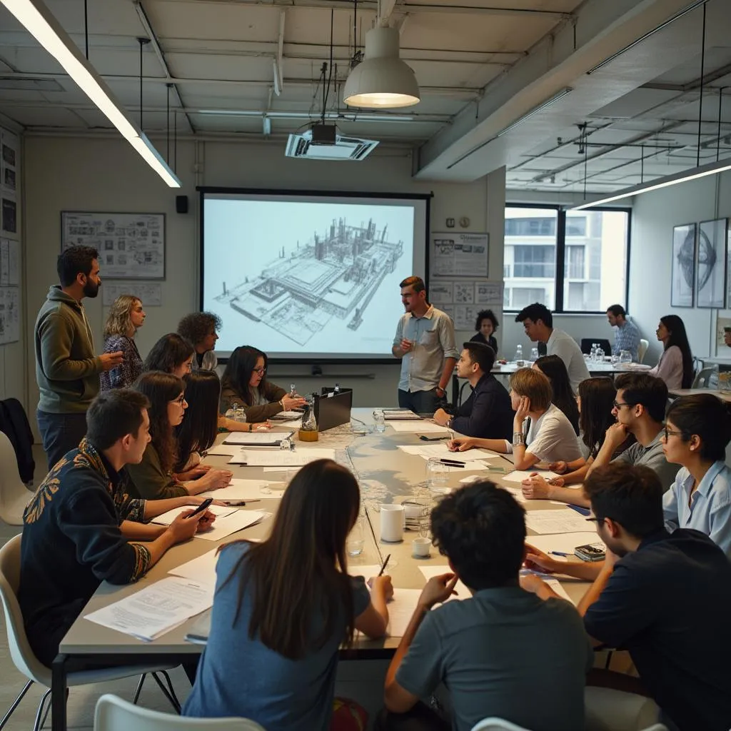 Presentación de proyectos estudiantiles