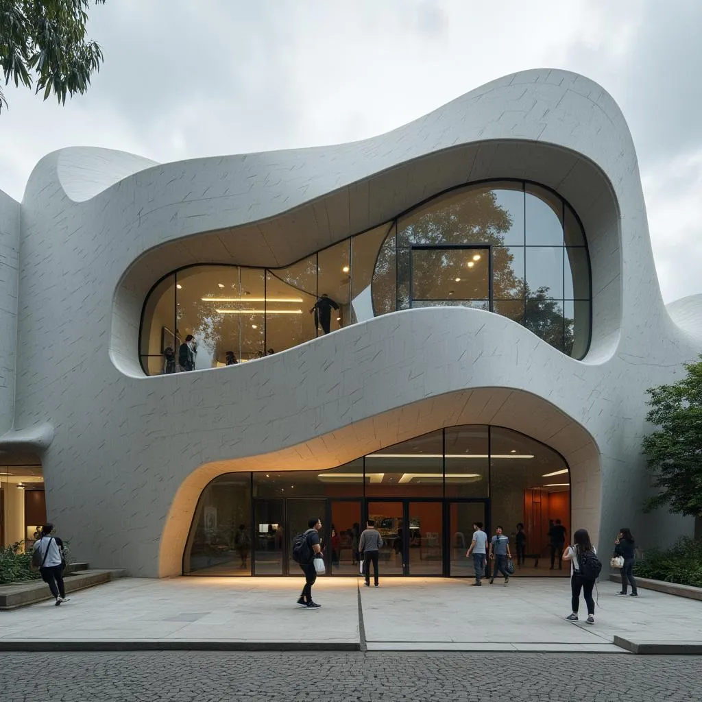 Fachada de la escuela en Bogotá
