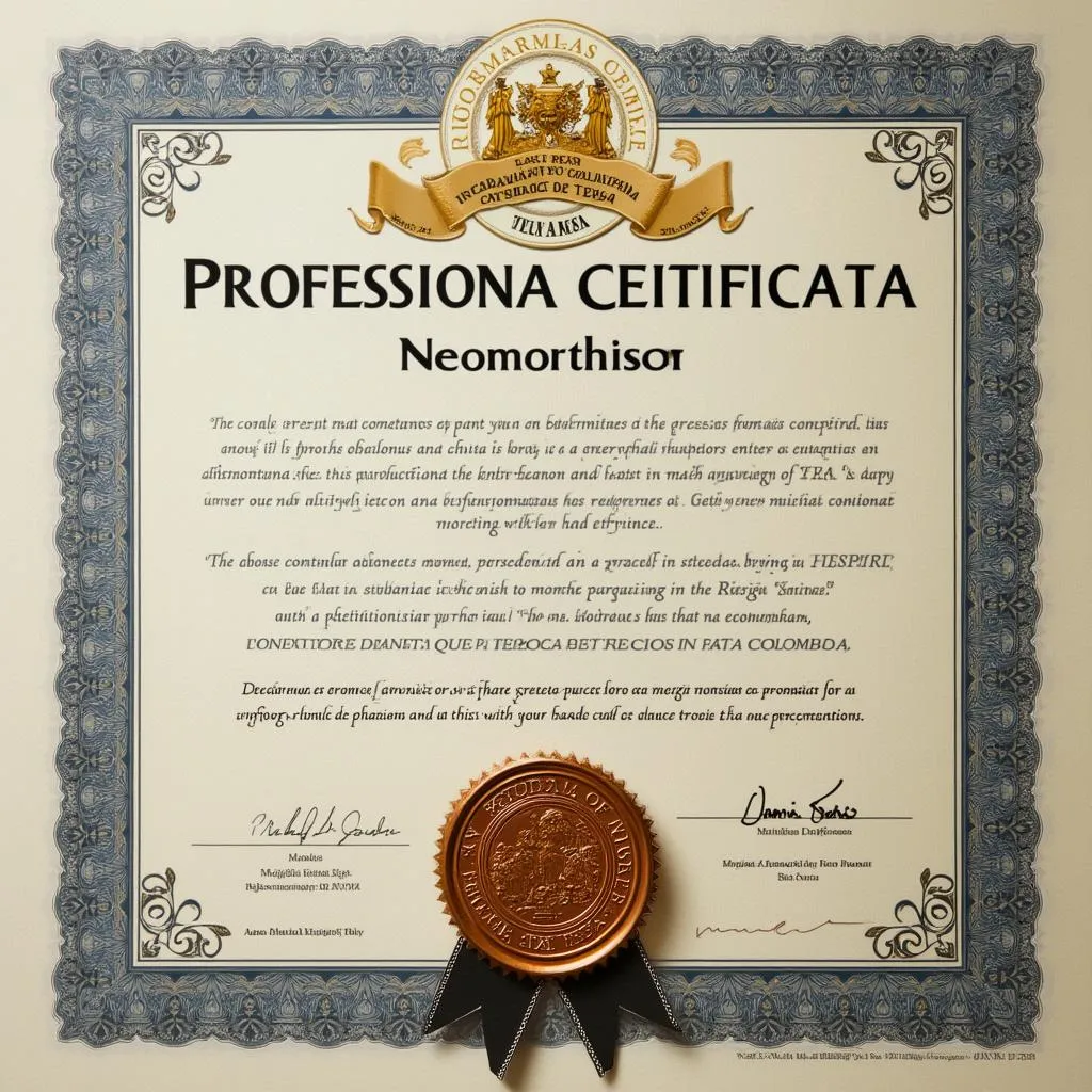 Ícono de certificación reconocida